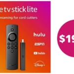 Amazon Fire TV Stick Lite for $19.99