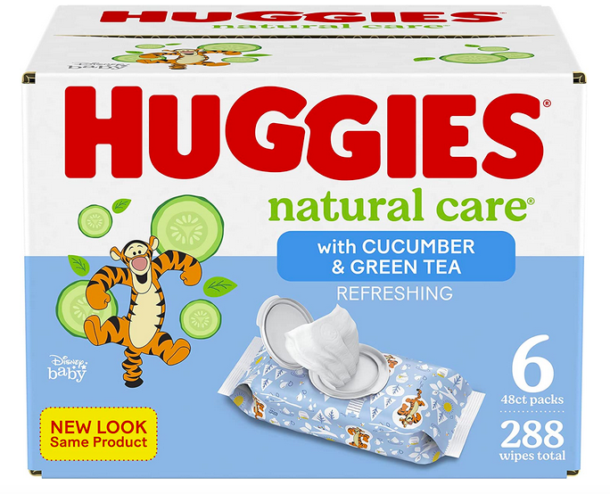 Huggies Natural Care Refreshing Baby Diaper Wipes (6 packs) only $7.49 shipped!
