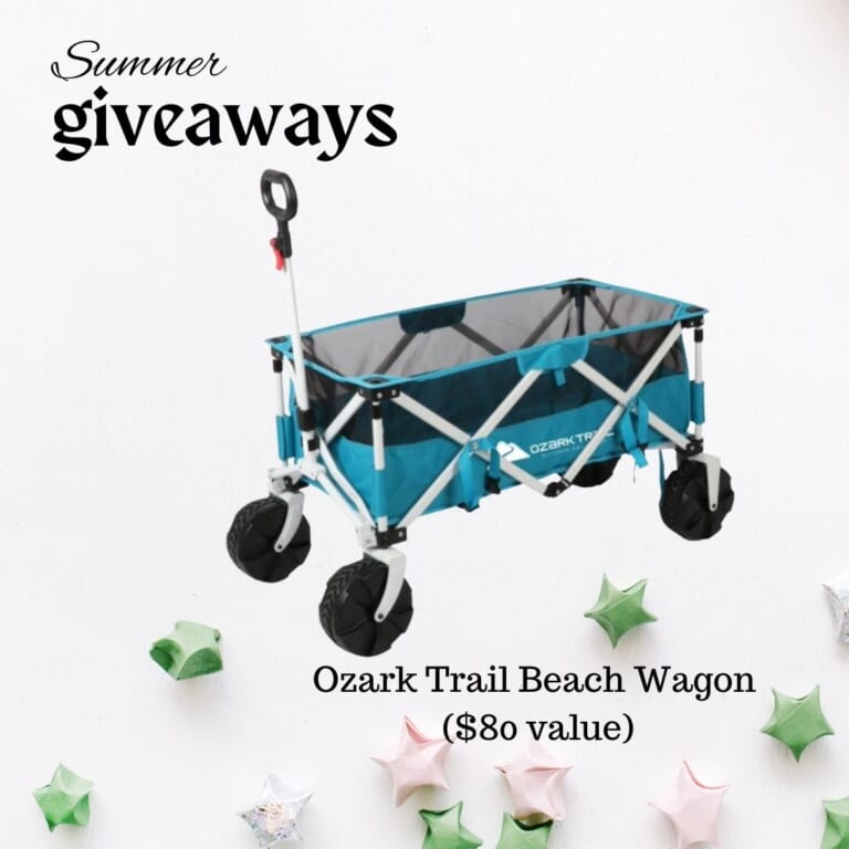 Enter to Win Ozark Trail Folding Beach Wagon ($80 value) | 2 winners
