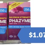 Phazyme for $1.07 | Target Clearance Stacking Deal