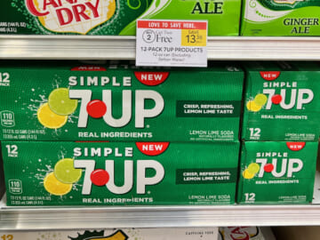7Up 12-Packs As Low As $1.93 At Publix