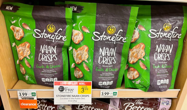Stonefire Naan Crisps Just $1 At Publix