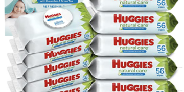 560 Count Huggies Natural Care Refreshing Baby Diaper Wipes as low as $9.74 Shipped Free (Reg. $17.27) | $0.02/Wipe