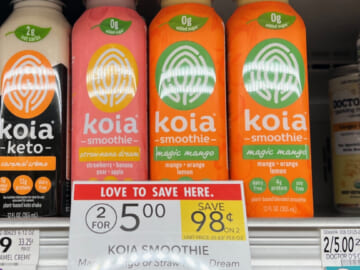 Get Koia Smoothies For Just $1.75 At Publix