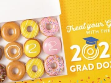 Krispy Kreme | Free Dozen Doughnuts for Graduates