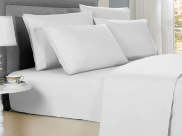 Microfiber/Bamboo Solid Sheet Sets only $29.99 shipped!