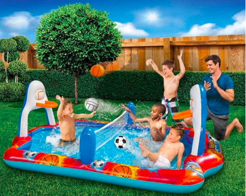 Banzai Sports Arena 4-In-1 Play Center Pool only $14.99 (Reg. $45!)