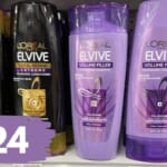 New L’Oreal Elvive Printable | $1.24 at Various Stores