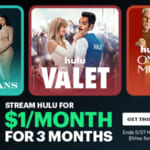 Hulu Streaming for $1 a Month (reg. $6.99)