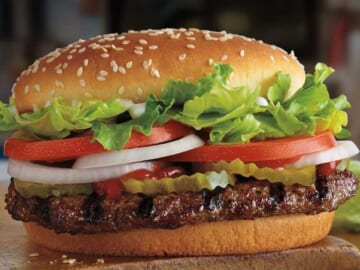 Burger King: Free Whopper Jr. with any $1 purchase!