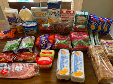 Gretchen’s $94 Grocery Shopping Trip and Weekly Menu Plan for 5