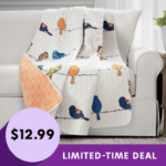 Cute Quilted Throws for just $12.99 + shipping! (Reg. $40-55!)