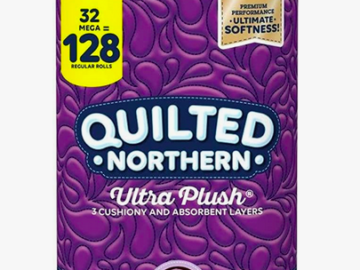 Quilted Northern Ultra Plush Toilet Paper, 32 Mega Rolls