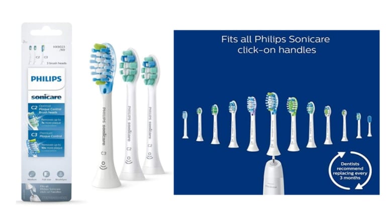 $22.94 Sonicare Toothbrush Heads 3-Pack