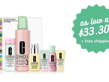 Clinique 6-Piece Skincare Set $33.30