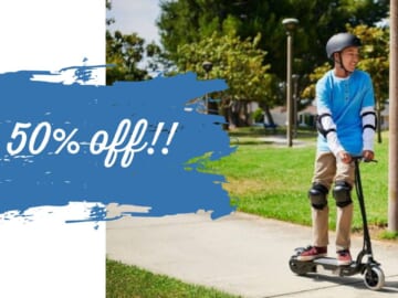 Kid’s Electric Scooter $72.49 (reg. $145)