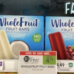 FREE WholeFruit Fruit Bars at Publix