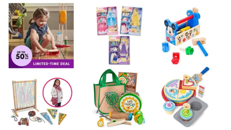 Melissa & Doug Toys 50% Off + Extra 15% Off