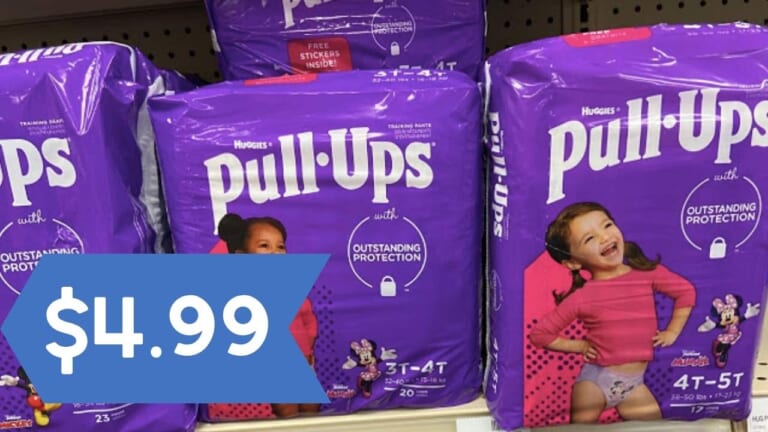Get Huggies Pull-Ups For Only $4.99 Starting Tomorrow at CVS