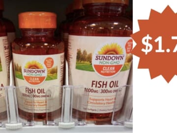 Sundown Naturals Vitamins as Low as $1.74 at Publix