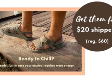 Chacos Chillo Sport Sandals Only $20 (reg. $60) + Free Shipping!