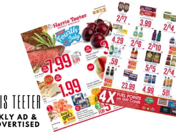 Harris Teeter Weekly Ad & Unadvertised Deals 6/29-7/5