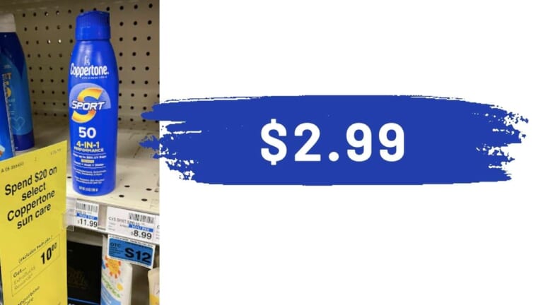 Triple Stacking Deals on Coppertone | $2.99 at CVS