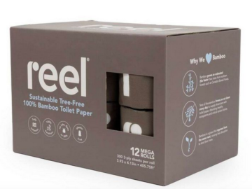 Reel Sustainable Toilet Paper (12 Mega Rolls) only $5.79 at Target!