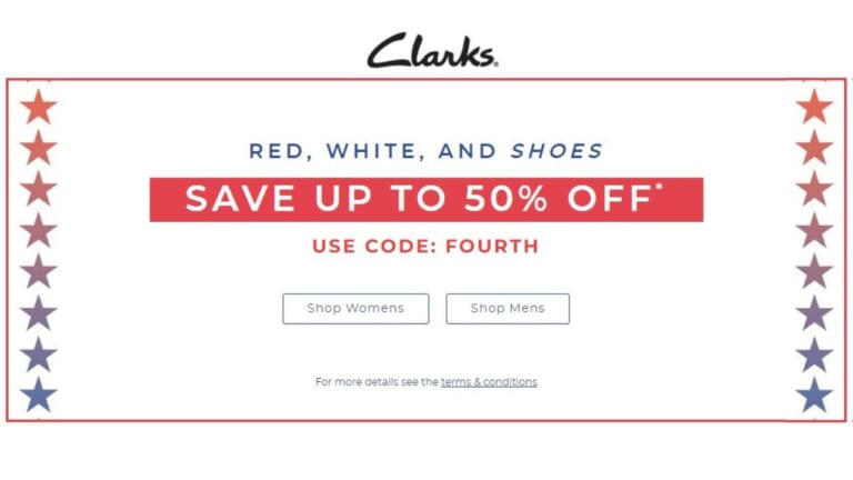 Clarks Shoes On Sale Up To 50% Off + Get Free Shipping!!