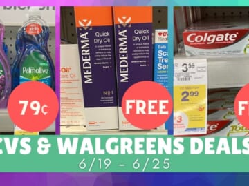 Video: Top CVS & Walgreens Deals 6/19-6/25