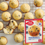 FOUR Betty Crocker Wild Blueberry Muffin and Quick Bread Mix as low as $2.11 EACH (Reg. $3.69) + Free Shipping – FAB Ratings! 2.4K+ 4.7/5 Stars! – $0.17/ Muffin, Each Pack Makes a Dozen Muffins! + Buy 4, Save 5%
