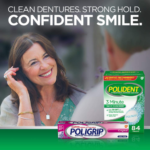 4-Pack Super Poligrip Zinc Free Denture and Partials Adhesive Cream as low as $14.40 Shipped Free (Reg. $19.08) – $3.60 each! 7K+ FAB Ratings!