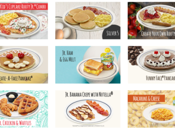 IHOP: Free kids meal with any adult entree purchase