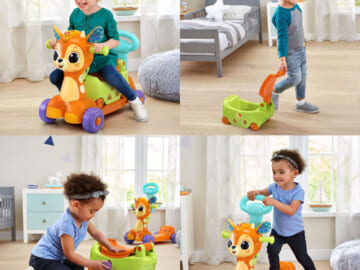 VTech 4-in-1 Grow-with-Me Fawn Scooter $35.91 Shipped Free (Reg. $69.99) – 4 Ways to Play!