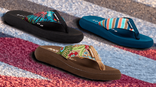 BOGO Rocket Dog Flip Flops | Deals Starting at $16 (reg. $32)