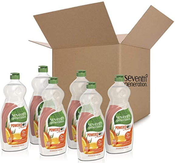 Seventh Generation Dish Liquid Soap (Pack of 6) only $11.27 shipped!