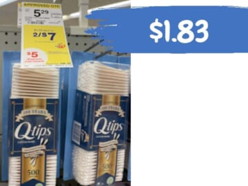$1.83 Q-Tips, No Coupons Needed | Walgreens Month-Long Deal