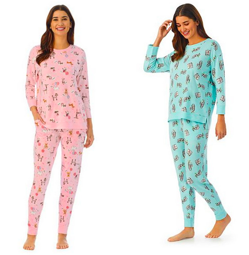 Women’s Cuddl Duds Pajama Set only $11.70 (Reg. $52!)