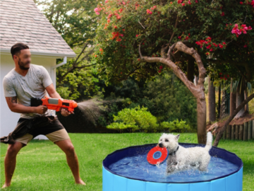 Keep Your Pets Cool this Summer with this FAB Pet Pool, Just $29.99+ Free Shipping!