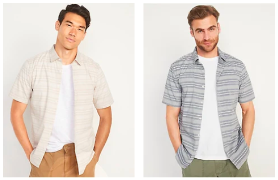 Old Navy: Men’s Button Down Shirts only $10!