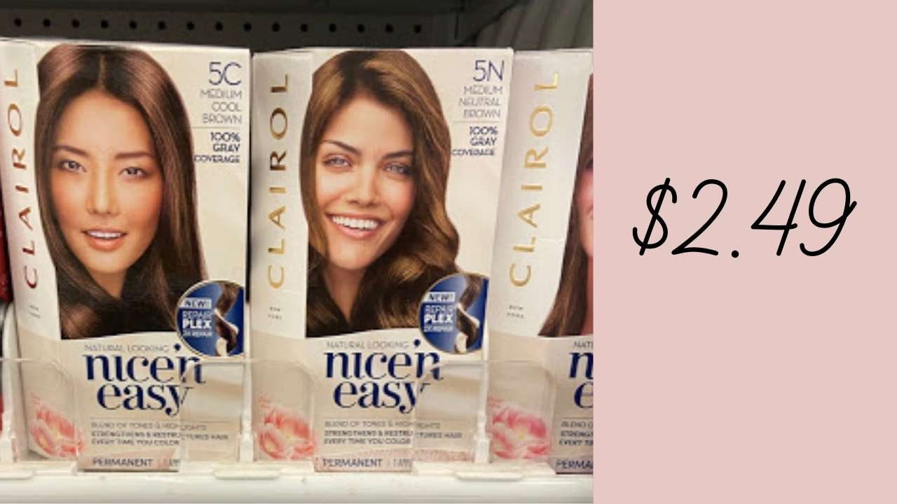 Print a Clairol Coupon Now for $2.49 Hair Color Next Week