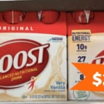 Boost Nutritional Drink 6-Packs for $2.74 at CVS Starting Tomorrow