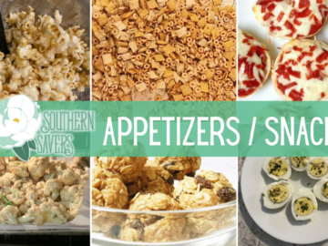 Southern Savers Appetizer and Snack Recipes