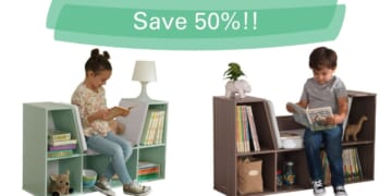 KidKraft Bookcase with Reading Nook $70 (reg. $140)
