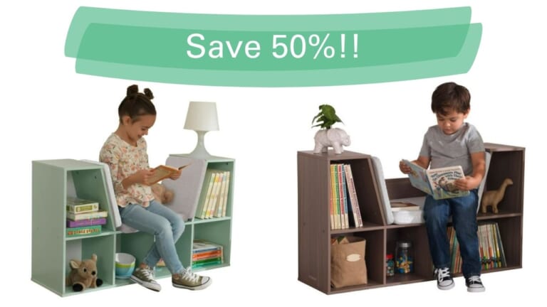 KidKraft Bookcase with Reading Nook $70 (reg. $140)