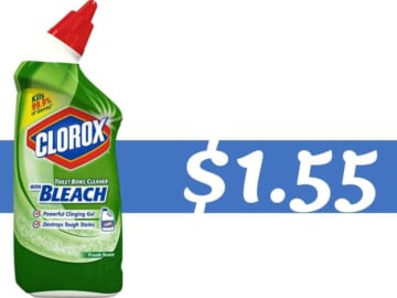 Clorox Toilet Bowl Cleaner $1.55 at Publix