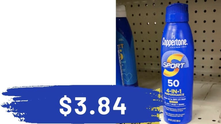 $3.84 Coppertone Sunscreen at CVS