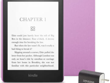 Amazon Prime Day: Kindle Paperwhite Essentials Bundle including Kindle Paperwhite with Leather Cover $124.97 Shipped Free (Reg. $200) – 4 Colors! Wifi, Ad-supported, Amazon Fabric Cover, and Power Adapter