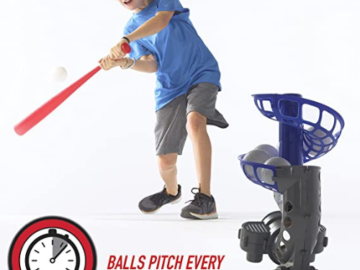 Amazon Prime Day: Franklin Sports MLB Playball Pitching Machine $21.67 Shipped Free (Reg. $49.99) – 7K+ FAB Ratings! Includes 6 Balls