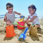 Hape Kid’s 5-in-1 Beach Sand Toys Set just $9.55 shipped!